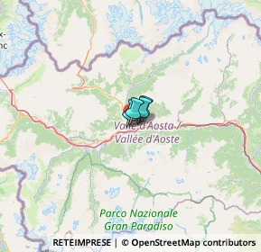 Mappa Via Guido Rey, 11100 Aosta AO, Italia (39.00385)