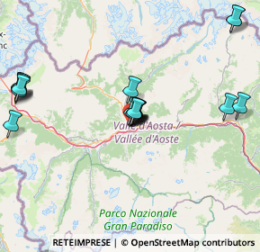 Mappa Via Guido Rey, 11100 Aosta AO, Italia (15.93333)