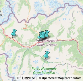 Mappa Via Guido Rey, 11100 Aosta AO, Italia (17.47)
