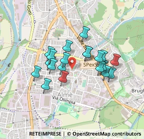 Mappa Piazza Lemine, 24011 Almè BG, Italia (0.3435)