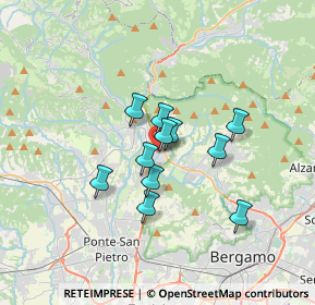 Mappa Piazza Lemine, 24011 Almè BG, Italia (2.38364)