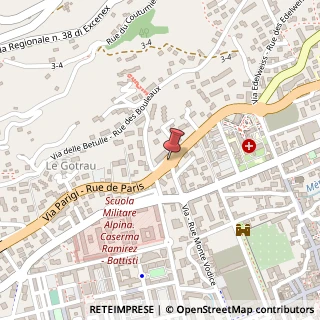 Mappa 2/B Via Petigat Abbe' Auguste, Aosta, AO 11100, 11100 Aosta AO, Italia, 11100 Aosta, Aosta (Valle d'Aosta)