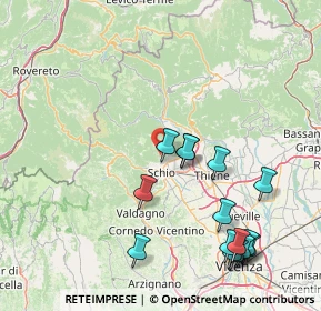 Mappa Via Pornaro, 36015 Schio VI, Italia (18.43667)