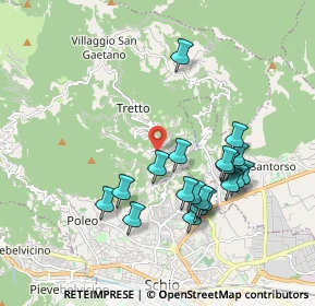 Mappa Via Pornaro, 36015 Schio VI, Italia (1.7855)