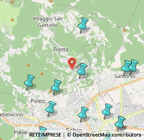 Mappa Via Pornaro, 36015 Schio VI, Italia (2.98154)