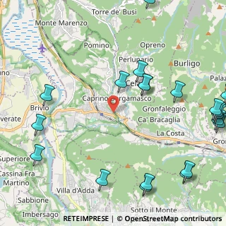 Mappa Piazza Vittorio Veneto, 24034 Cisano Bergamasco BG, Italia (3.07)