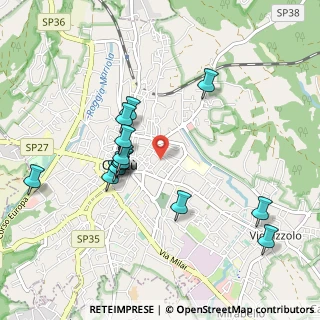 Mappa Via Giuliano Spazzi, 22063 Cantù CO, Italia (0.92214)