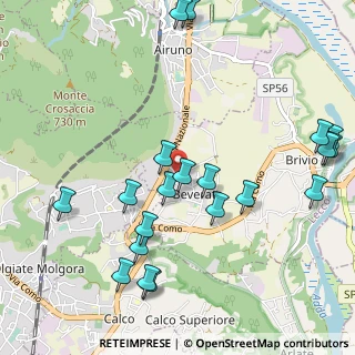 Mappa Via Fornace, 23883 Brivio LC, Italia (1.202)