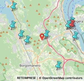 Mappa Via Mescia, 28045 Invorio NO, Italia (5.03273)