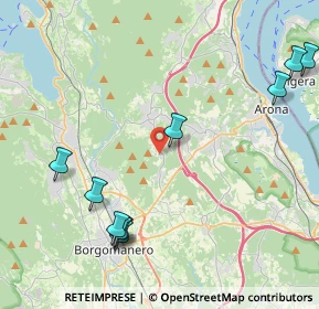 Mappa Via Mescia, 28045 Invorio NO, Italia (5.755)