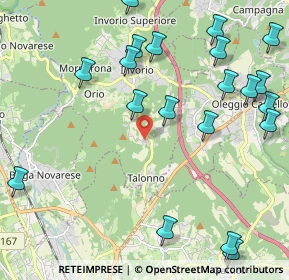 Mappa Via Mescia, 28045 Invorio NO, Italia (2.6635)