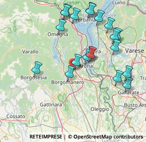 Mappa Via Mescia, 28045 Invorio NO, Italia (16.72)