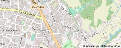 Mappa Almè