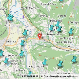 Mappa Via Donizetti, 24034 Cisano Bergamasco BG, Italia (3.3985)