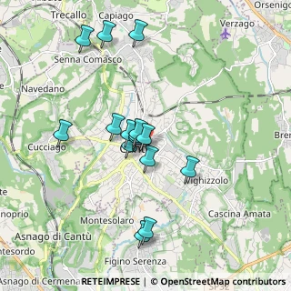 Mappa Via Negroni, 22063 Cantù CO, Italia (1.60467)