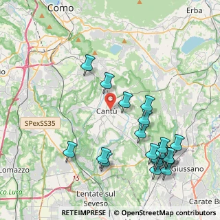 Mappa Via Negroni, 22063 Cantù CO, Italia (4.71263)