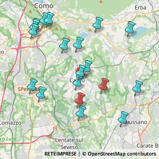 Mappa Via Negroni, 22063 Cantù CO, Italia (4.66263)