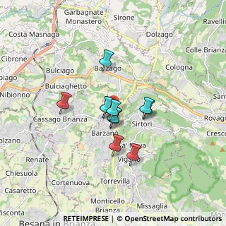 Mappa Via dei Mille, 23891 Barzanò LC, Italia (1.1)