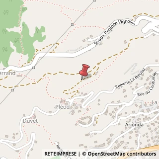 Mappa Regione Pleod, 14, 11100 Aosta, Aosta (Valle d'Aosta)
