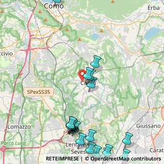 Mappa Via Giulio Cesare, 22063 Cantù CO, Italia (5.832)
