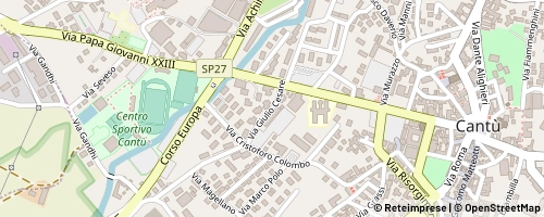 Mappa Cantù