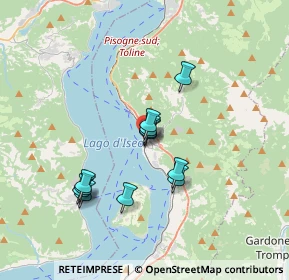 Mappa Via Trento, 25054 Marone BS, Italia (2.84667)