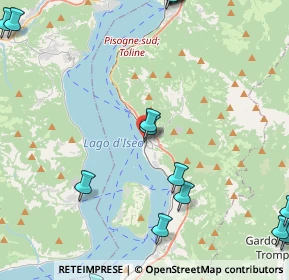 Mappa Via Trento, 25054 Marone BS, Italia (6.804)