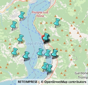 Mappa Via Trento, 25054 Marone BS, Italia (3.401)