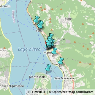 Mappa Via Trieste, 25054 Marone BS, Italia (0.83)