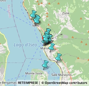 Mappa Via Trento, 25054 Marone BS, Italia (0.83)