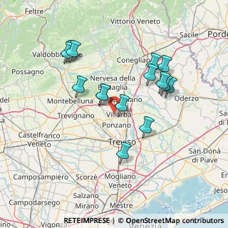 Mappa Via Casal Vecchio, 31020 Villorba TV, Italia (13.63867)