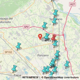 Mappa Via Casal Vecchio, 31020 Villorba TV, Italia (5.6595)