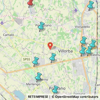 Mappa Via Casal Vecchio, 31020 Villorba TV, Italia (2.97273)