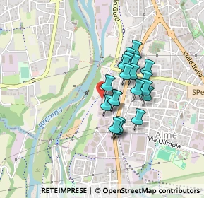 Mappa Via Riviera, 24011 Almè BG, Italia (0.311)