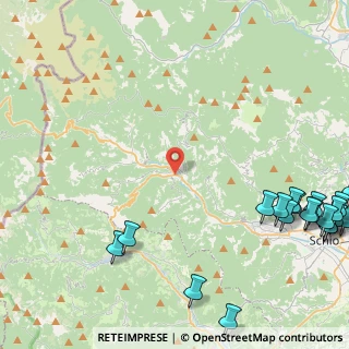 Mappa Piazza Pecori Giraldi, 36030 Valli del Pasubio VI, Italia (7.015)