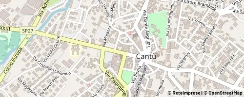 Mappa Cantù
