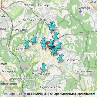 Mappa Via Galimberti, 22063 Cantù CO, Italia (0.99933)