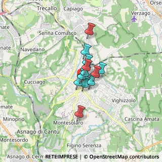 Mappa Via Santa Maria, 22063 Cantù CO, Italia (0.835)