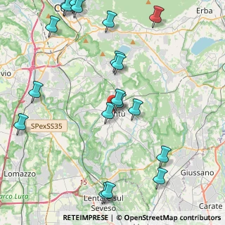 Mappa Via Galimberti, 22063 Cantù CO, Italia (5.482)