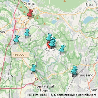 Mappa Via Galimberti, 22063 Cantù CO, Italia (3.8)