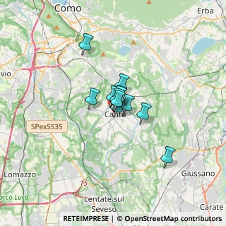 Mappa Via Santa Maria, 22063 Cantù CO, Italia (1.57167)