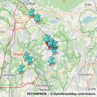 Mappa Via Galimberti, 22063 Cantù CO, Italia (3.11091)