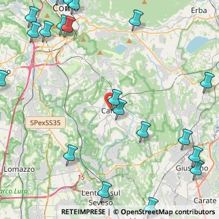 Mappa Via Santa Maria, 22063 Cantù CO, Italia (6.761)