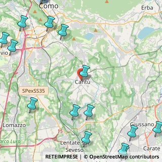 Mappa Via Galimberti, 22063 Cantù CO, Italia (7.08)