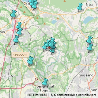 Mappa Via Santa Maria, 22063 Cantù CO, Italia (4.9585)
