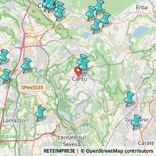 Mappa Via Santa Maria, 22063 Cantù CO, Italia (6.631)