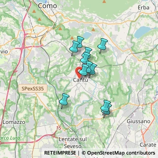 Mappa Via Galimberti, 22063 Cantù CO, Italia (2.52455)