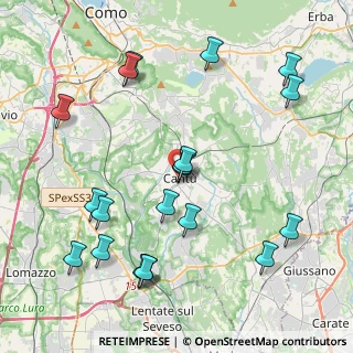 Mappa Via Santa Maria, 22063 Cantù CO, Italia (4.658)