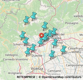 Mappa Via Laverda, 36063 Colceresa VI, Italia (11.03)