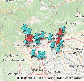 Mappa 36063 Colceresa VI, Italia (11.211)